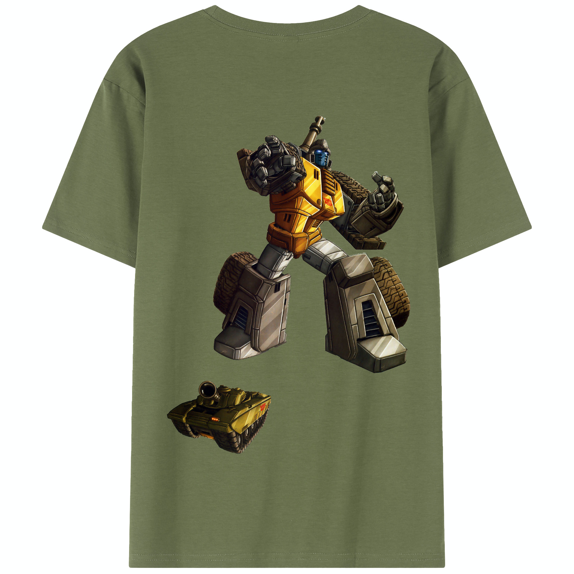 （画像用）  綿100％半袖Tシャツ（背面プリント）